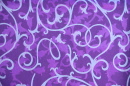 Cartaluce Cadeau folie Metallic Baroque paars