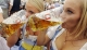 Cartaluce Wel zeer grote bierglazen, het feest kan beginnen