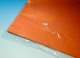 Gekleurd zijdevloei papier oranje