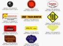 Cartaluce.nl . voorbeelden stansvormen serie A folie druk stickers . klik op het plaatje. 